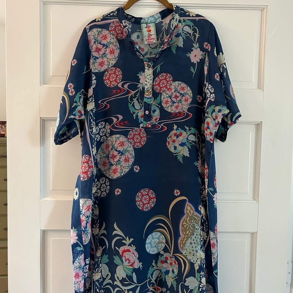 Johnny Was Floral Dress